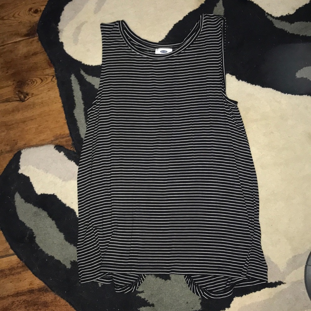 Black and White Tank
